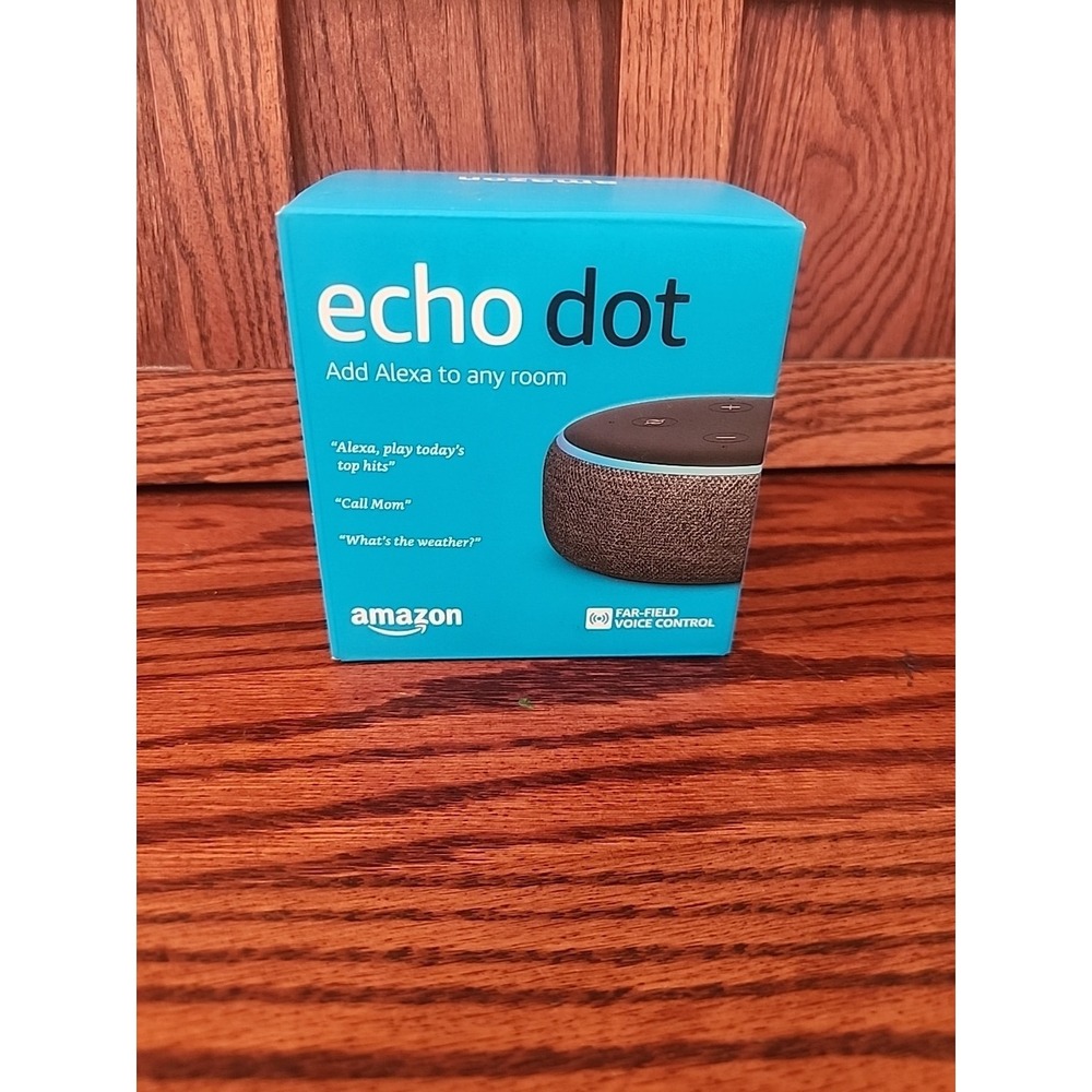 Amazon Echo Dot 3rd Gen‎ Smart Speaker Alexa Charcoal NEW Sealed 841667166834